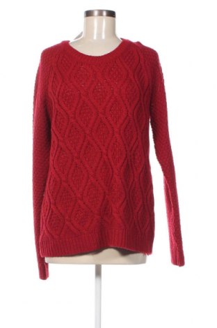 Дамски пуловер Clockhouse, Размер XXL, Цвят Червен, Цена 8,12 лв.