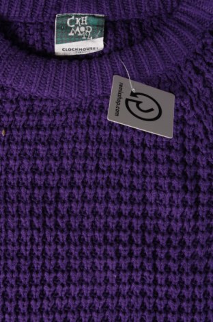 Дамски пуловер Clockhouse, Размер L, Цвят Лилав, Цена 11,89 лв.