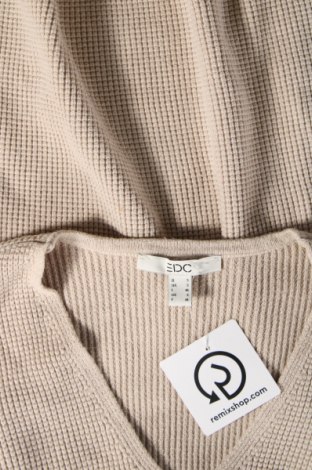 Γυναικείο πουλόβερ Edc By Esprit, Μέγεθος S, Χρώμα  Μπέζ, Τιμή 4,66 €