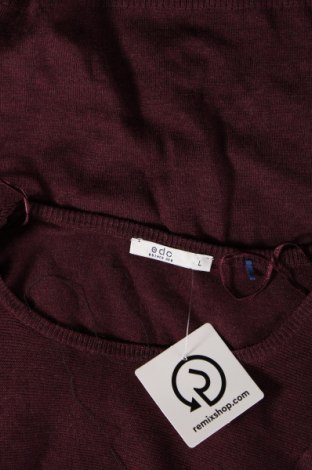 Дамски пуловер Edc By Esprit, Размер L, Цвят Лилав, Цена 8,12 лв.