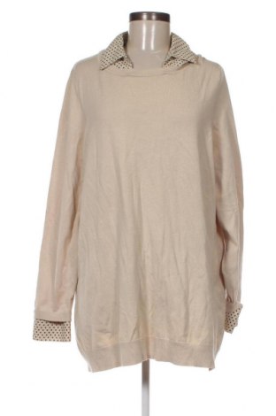 Γυναικείο πουλόβερ Emilia Lay, Μέγεθος XXL, Χρώμα  Μπέζ, Τιμή 10,89 €
