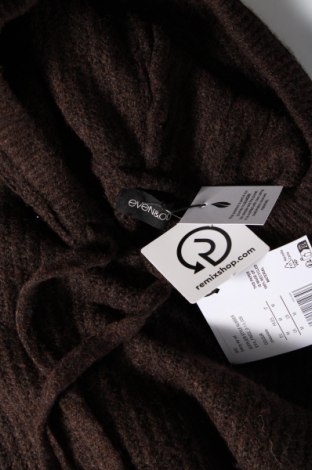 Дамски пуловер Even&Odd, Размер M, Цвят Кафяв, Цена 24,84 лв.