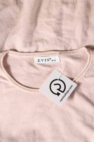 Дамски пуловер Evis, Размер S, Цвят Розов, Цена 8,12 лв.