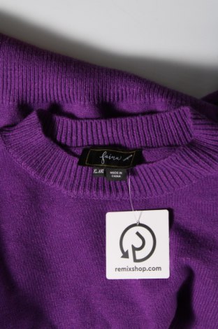 Γυναικείο πουλόβερ Faina, Μέγεθος XL, Χρώμα Βιολετί, Τιμή 16,33 €