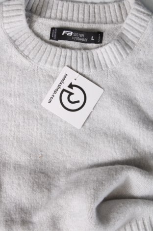 Γυναικείο πουλόβερ Fb Sister, Μέγεθος L, Χρώμα Γκρί, Τιμή 5,38 €