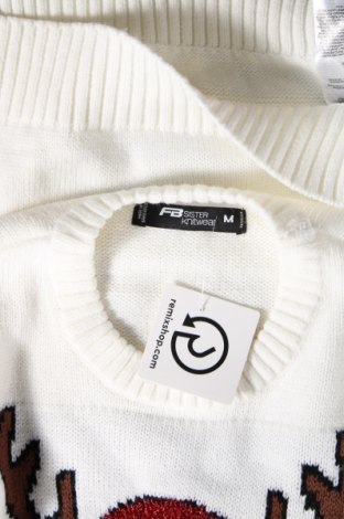 Дамски пуловер Fb Sister, Размер M, Цвят Бял, Цена 11,89 лв.