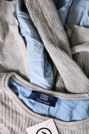 Γυναικείο πουλόβερ Fiora Blue, Μέγεθος XL, Χρώμα Γκρί, Τιμή 17,94 €