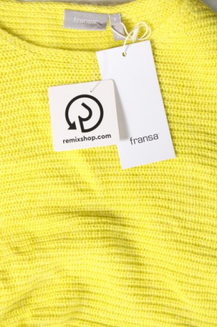 Γυναικείο πουλόβερ Fransa, Μέγεθος S, Χρώμα Κίτρινο, Τιμή 7,18 €