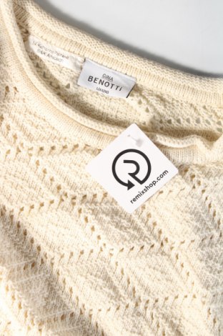 Дамски пуловер Gina Benotti, Размер XL, Цвят Екрю, Цена 10,15 лв.