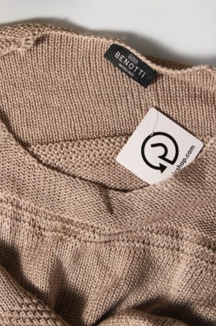 Γυναικείο πουλόβερ Gina Benotti, Μέγεθος M, Χρώμα  Μπέζ, Τιμή 4,66 €