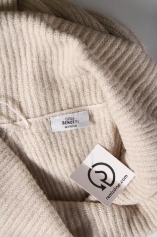 Damenpullover Gina Benotti, Größe M, Farbe Beige, Preis 6,49 €