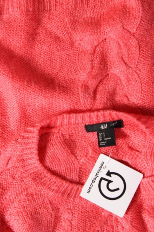 Dámský svetr H&M, Velikost S, Barva Růžová, Cena  120,00 Kč