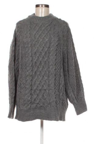 Дамски пуловер H&M, Размер M, Цвят Сив, Цена 11,02 лв.