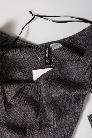 Дамски пуловер H&M Divided, Размер S, Цвят Сребрист, Цена 8,41 лв.