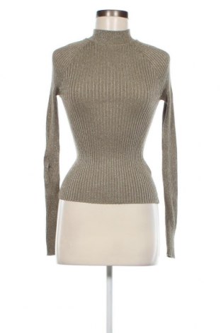 Дамски пуловер H&M Divided, Размер XS, Цвят Златист, Цена 13,05 лв.