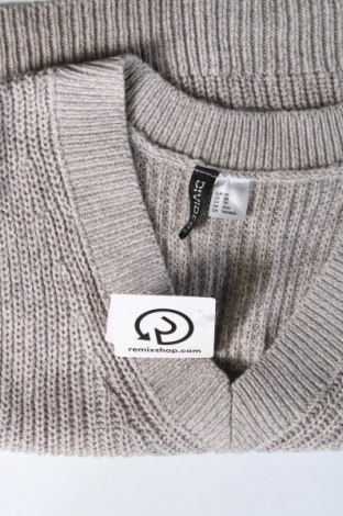 Дамски пуловер H&M Divided, Размер XS, Цвят Сив, Цена 7,25 лв.