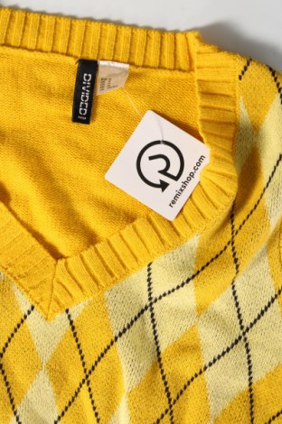 Damski sweter H&M Divided, Rozmiar M, Kolor Żółty, Cena 27,83 zł