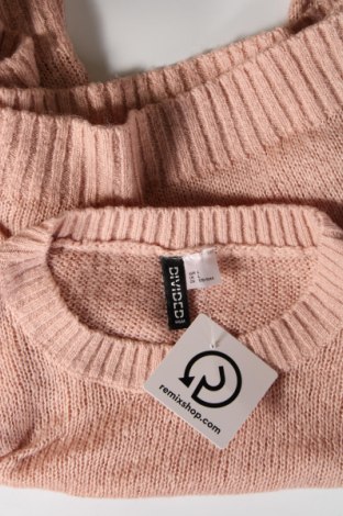 Γυναικείο πουλόβερ H&M Divided, Μέγεθος L, Χρώμα Ρόζ , Τιμή 3,77 €