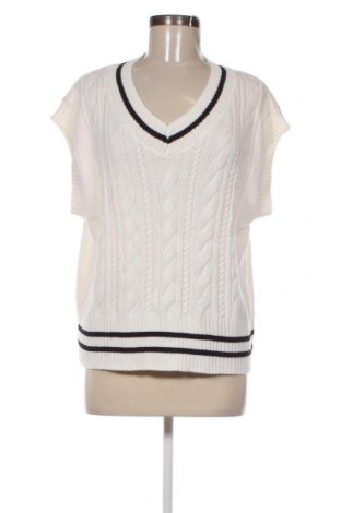 Дамски пуловер H&M Divided, Размер L, Цвят Бял, Цена 9,86 лв.