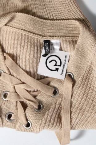 Pulover de femei H&M Divided, Mărime XS, Culoare Bej, Preț 28,62 Lei