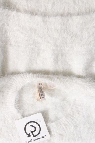 Дамски пуловер H&M Divided, Размер XS, Цвят Бял, Цена 8,12 лв.