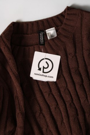 Дамски пуловер H&M Divided, Размер S, Цвят Кафяв, Цена 8,12 лв.