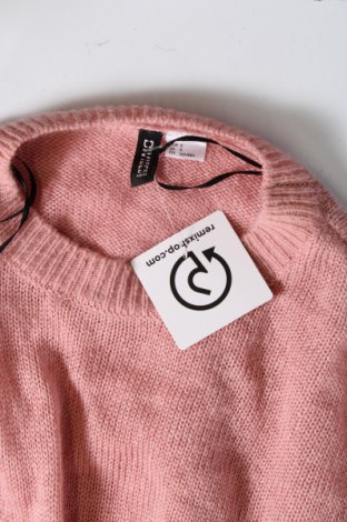 Дамски пуловер H&M Divided, Размер S, Цвят Пепел от рози, Цена 8,41 лв.