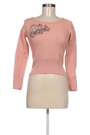 Дамски пуловер H&M Divided, Размер XS, Цвят Розов, Цена 8,41 лв.