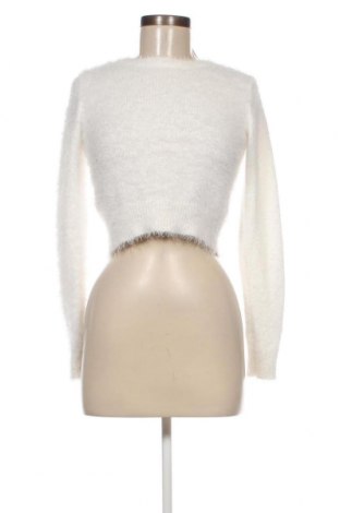 Дамски пуловер H&M Divided, Размер S, Цвят Бял, Цена 7,83 лв.