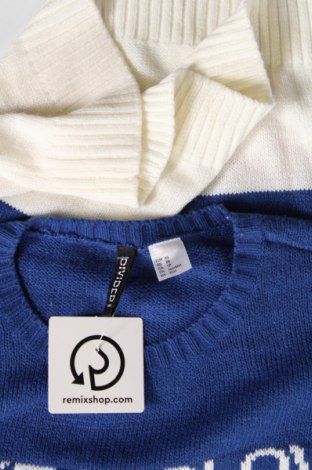 Дамски пуловер H&M Divided, Размер XS, Цвят Многоцветен, Цена 10,44 лв.