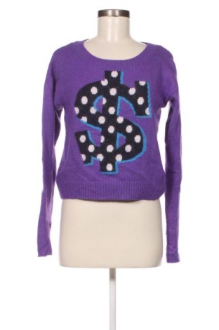 Дамски пуловер H&M Divided, Размер S, Цвят Лилав, Цена 8,70 лв.