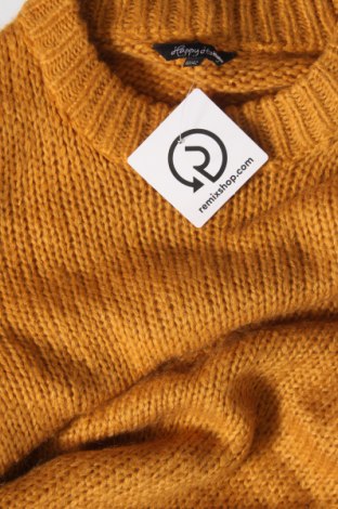 Дамски пуловер Happy Holly, Размер L, Цвят Жълт, Цена 13,34 лв.