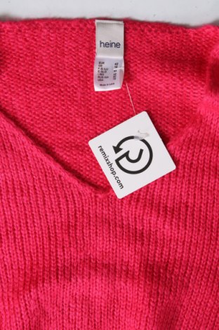 Дамски пуловер Heine, Размер L, Цвят Розов, Цена 9,86 лв.