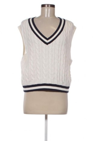 Дамски пуловер Hollister, Размер L, Цвят Бял, Цена 21,75 лв.