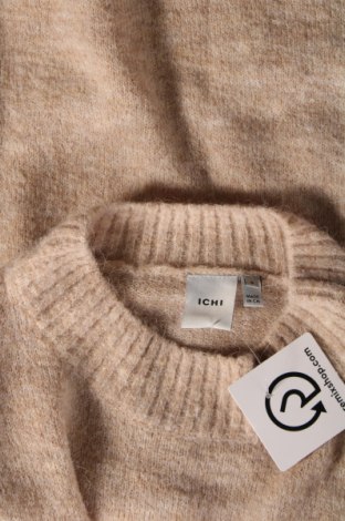 Дамски пуловер Ichi, Размер M, Цвят Бежов, Цена 29,00 лв.