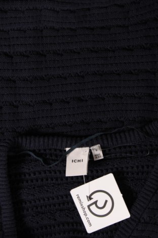 Дамски пуловер Ichi, Размер S, Цвят Син, Цена 13,05 лв.