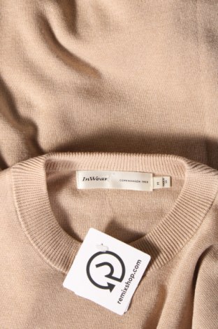 Дамски пуловер In Wear, Размер M, Цвят Бежов, Цена 44,00 лв.