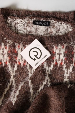 Дамски пуловер Janina, Размер XL, Цвят Кафяв, Цена 10,15 лв.