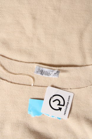 Дамски пуловер Janina, Размер M, Цвят Бежов, Цена 7,54 лв.