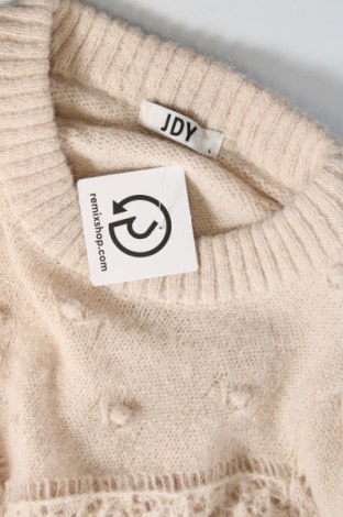 Дамски пуловер Jdy, Размер L, Цвят Бежов, Цена 9,86 лв.