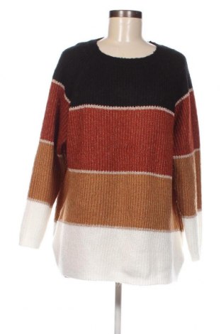 Γυναικείο πουλόβερ Jean Pascale, Μέγεθος L, Χρώμα Πολύχρωμο, Τιμή 5,56 €