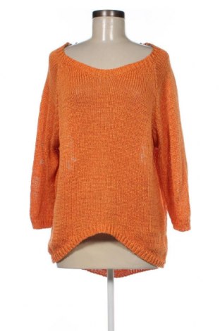 Γυναικείο πουλόβερ John P., Μέγεθος L, Χρώμα Πορτοκαλί, Τιμή 3,76 €