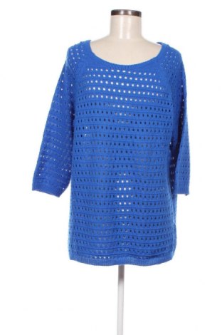 Γυναικείο πουλόβερ Laura Torelli, Μέγεθος L, Χρώμα Μπλέ, Τιμή 27,62 €