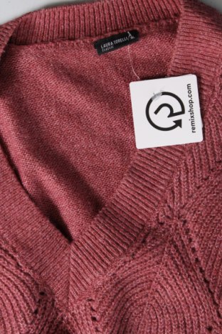 Γυναικείο πουλόβερ Laura Torelli, Μέγεθος XL, Χρώμα Ρόζ , Τιμή 8,97 €