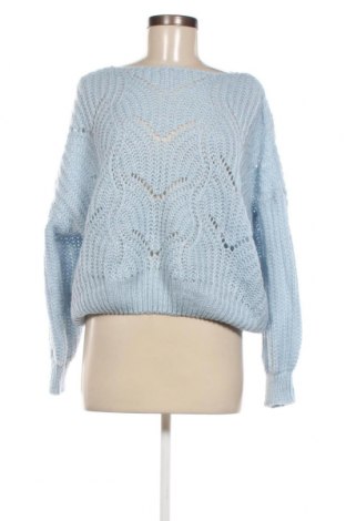 Дамски пуловер Lili & Lala, Размер L, Цвят Син, Цена 8,41 лв.