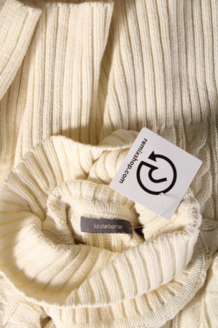 Дамски пуловер Liz Claiborne, Размер S, Цвят Бежов, Цена 8,70 лв.