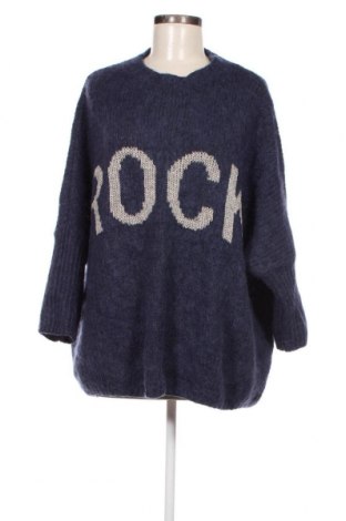 Дамски пуловер Made In Italy, Размер M, Цвят Син, Цена 8,99 лв.