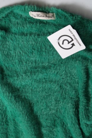 Γυναικείο πουλόβερ Made In Italy, Μέγεθος S, Χρώμα Πράσινο, Τιμή 5,38 €
