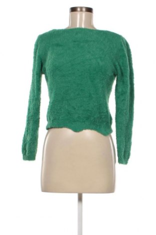 Дамски пуловер Made In Italy, Размер S, Цвят Зелен, Цена 8,41 лв.