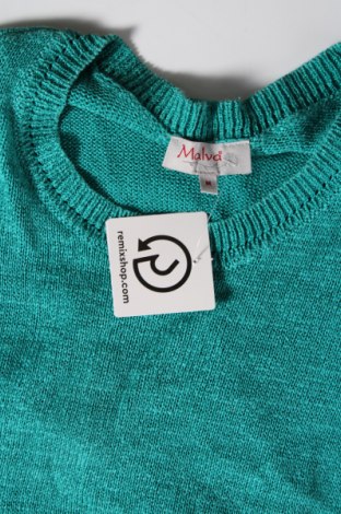 Дамски пуловер Malva, Размер M, Цвят Зелен, Цена 11,89 лв.